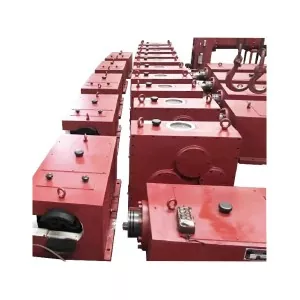 Boîte de vitesses d'extrudeuse en plastique