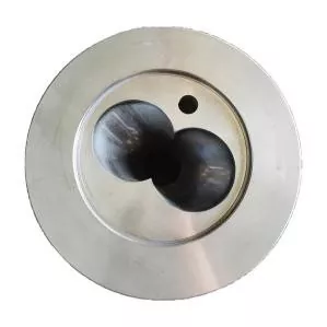 Noyau de confluence de l'extrudeuse