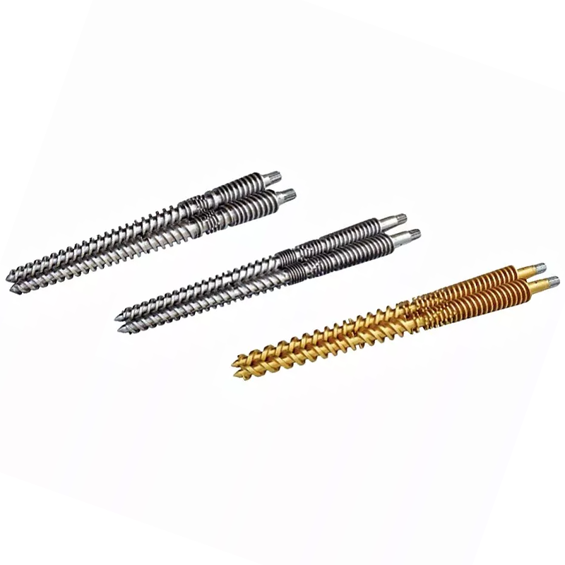 Double vis conique sans engrènement