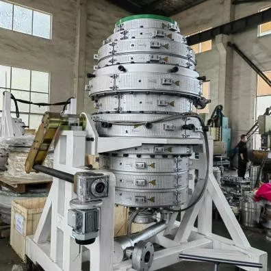 Tête de filière d'extrusion de tuyaux